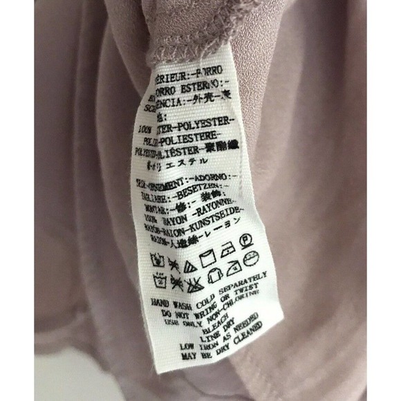 Free People | Feel Free Woven Yoke Hardware Top Womens Size S Purple - Picture 8 of 10